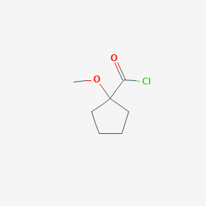 1-Methoxycyclopentane-1-carbonyl chloride