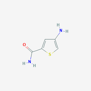 molecular formula C5H6N2OS B1521247 4-Aminothiophene-2-carboxamide CAS No. 784124-87-4