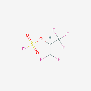 molecular formula C3H2F6O3S B1521254 1,1,1,3,3-五氟异丙基氟硫酸盐 CAS No. 933668-27-0