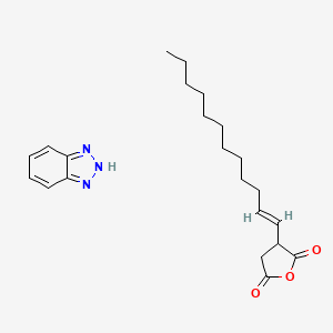 molecular formula C22H31N3O3 B15212874 Einecs 301-278-9 CAS No. 93982-92-4