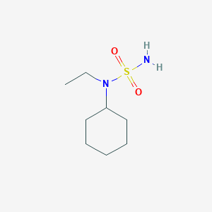 molecular formula C8H18N2O2S B1521303 N-cyclohexyl-N-ethylaminosulfonamide CAS No. 1152573-64-2