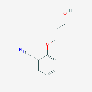 2-(3-Hydroxypropoxy)benzonitrile
