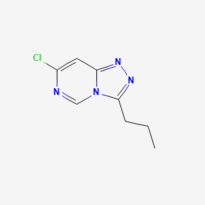 7-Chloro-3-propyl-[1,2,4]triazolo[4,3-c]pyrimidine
