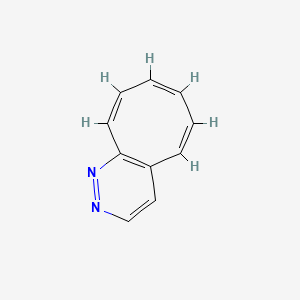 molecular formula C10H8N2 B15213294 Cycloocta[c]pyridazine 
