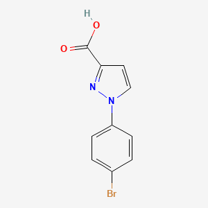 1-(4-bromophenyl)-1H-pyrazole-3-carboxylic acid