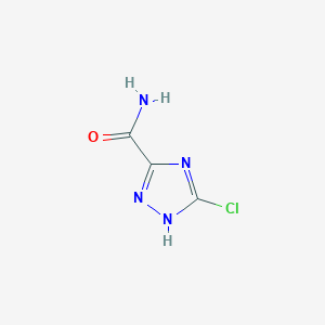 5-Chloro-1H-1,2,4-triazole-3-carboxamide