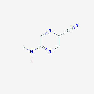 5-(Dimethylamino)pyrazine-2-carbonitrile