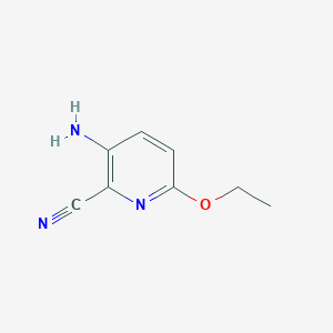 3-Amino-6-ethoxypicolinonitrile