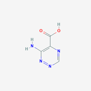 6-Amino-1,2,4-triazine-5-carboxylic acid