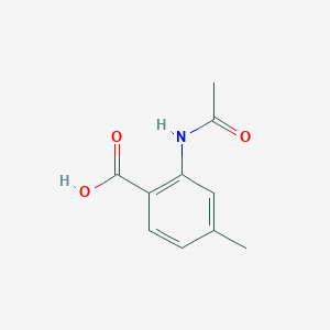 molecular formula C10H11NO3 B1521350 2-Acetamido-4-methylbenzoic acid CAS No. 81115-52-8