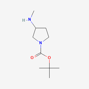 molecular formula C10H20N2O2 B1521357 1-Boc-3-甲基氨基吡咯烷 CAS No. 454712-26-6