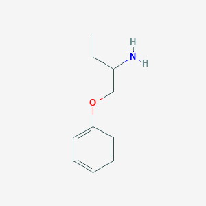 molecular formula C10H15NO B1521358 (2-Aminobutoxy)benzene CAS No. 223606-09-5