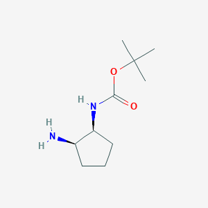 B1521362 tert-Butyl ((1S,2R)-2-aminocyclopentyl)carbamate CAS No. 445479-01-6