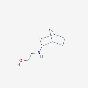 molecular formula C9H17NO B1521379 2-(Bicyclo[2.2.1]heptan-2-ylamino)ethanol CAS No. 37031-10-0