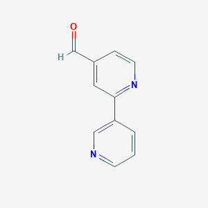 2-(Pyridin-3-yl)isonicotinaldehyde
