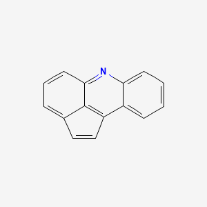 molecular formula C15H9N B15214711 Cyclopenta[kl]acridine CAS No. 31332-53-3