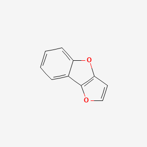 molecular formula C10H6O2 B15214726 Furo[3,2-B]benzofuran CAS No. 247-40-5