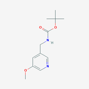 molecular formula C12H18N2O3 B1521474 tert-Butyl (5-methoxypyridin-3-yl)methylcarbamate CAS No. 1105675-60-2