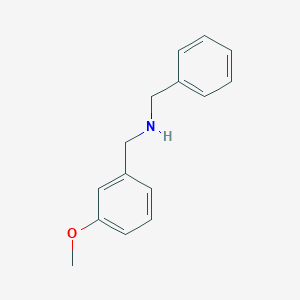 molecular formula C15H17NO B152148 Benzyl-(3-methoxy-benzyl)-amine CAS No. 134240-37-2