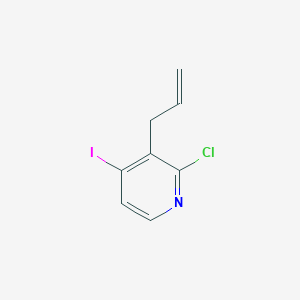 molecular formula C8H7ClIN B1521501 3-Allyl-2-chloro-4-iodopyridine CAS No. 1142192-13-9