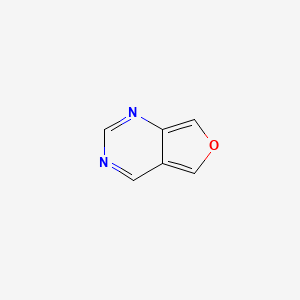 molecular formula C6H4N2O B15215042 Furo[3,4-d]pyrimidine CAS No. 271-05-6