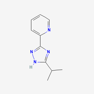 2-[3-(propan-2-yl)-1H-1,2,4-triazol-5-yl]pyridine