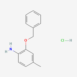 2-(Benzyloxy)-4-methylaniline hydrochloride