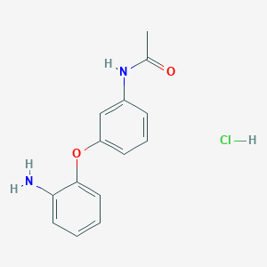 N-[3-(2-Aminophenoxy)phenyl]acetamide hydrochloride