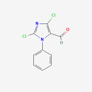 2,4-dichloro-1-phenyl-1H-imidazole-5-carbaldehyde