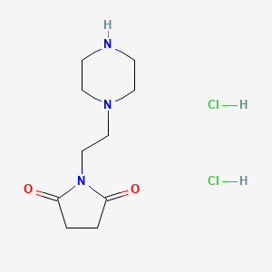 1-[2-(Piperazin-1-yl)ethyl]pyrrolidine-2,5-dione dihydrochloride