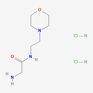 2-amino-N-[2-(morpholin-4-yl)ethyl]acetamide dihydrochloride