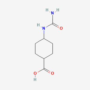 4-(Carbamoylamino)cyclohexane-1-carboxylic acid