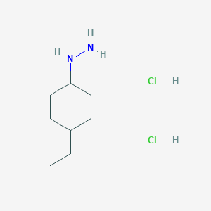 (4-Ethylcyclohexyl)hydrazine dihydrochloride
