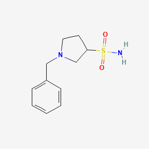 1-Benzylpyrrolidine-3-sulfonamide