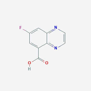 7-Fluoroquinoxaline-5-carboxylic acid
