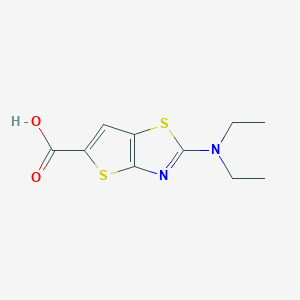 2-(Diethylamino)thieno[2,3-d][1,3]thiazole-5-carboxylic acid
