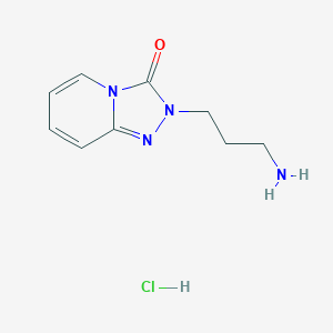 2-(3-aminopropyl)-2H,3H-[1,2,4]triazolo[4,3-a]pyridin-3-one hydrochloride