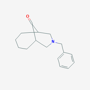 8-Benzyl-8-azabicyclo[4.3.1]decan-10-one