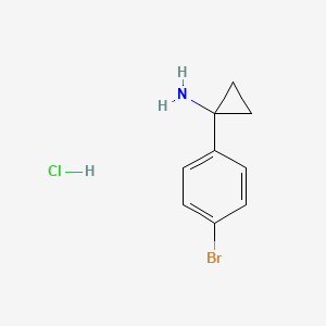 1-(4-Bromophenyl)cyclopropan-1-amine hydrochloride