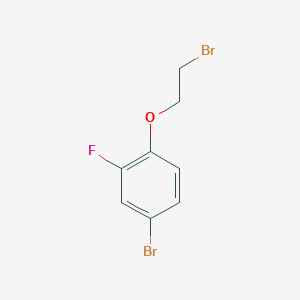 4-Bromo-1-(2-bromoethoxy)-2-fluorobenzene