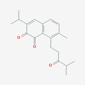 molecular formula C20H24O3 B152159 Salvisyrianone CAS No. 250691-57-7