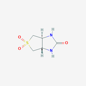 molecular formula C5H8N2O3S B15216007 trans-Tetrahydro-1H-thieno[3,4-d]imidazol-2(3H)-one 5,5-dioxide 