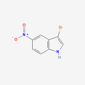molecular formula C8H5BrN2O2 B1521609 3-bromo-5-nitro-1H-indole CAS No. 525593-33-3