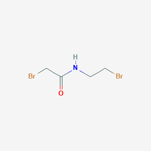 molecular formula C4H7Br2NO B15216138 2-Bromo-n-(2-bromoethyl)acetamide CAS No. 7152-58-1
