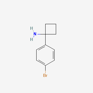 1-(4-Bromophenyl)cyclobutanamine