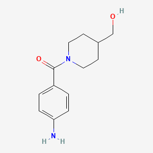 [1-(4-Aminobenzoyl)piperidin-4-yl]methanol