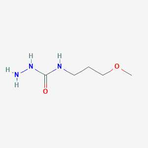 molecular formula C5H13N3O2 B1521636 3-amino-1-(3-methoxypropyl)urea CAS No. 1121640-30-9