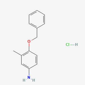 4-(Benzyloxy)-3-methylaniline hydrochloride