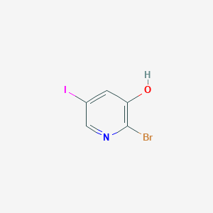 molecular formula C5H3BrINO B1521657 2-Bromo-5-iodopyridin-3-ol CAS No. 1142191-52-3