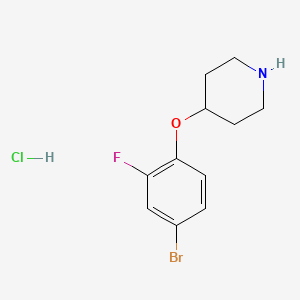 4-(4-Bromo-2-fluorophenoxy)piperidine hydrochloride